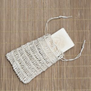 Soap Savers Pouch with Pure Sisal fiber Net